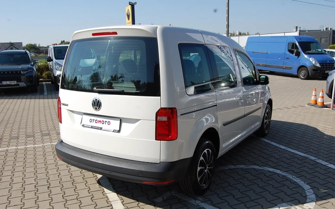 Volkswagen Caddy cena 62999 przebieg: 172000, rok produkcji 2019 z Poniatowa małe 121